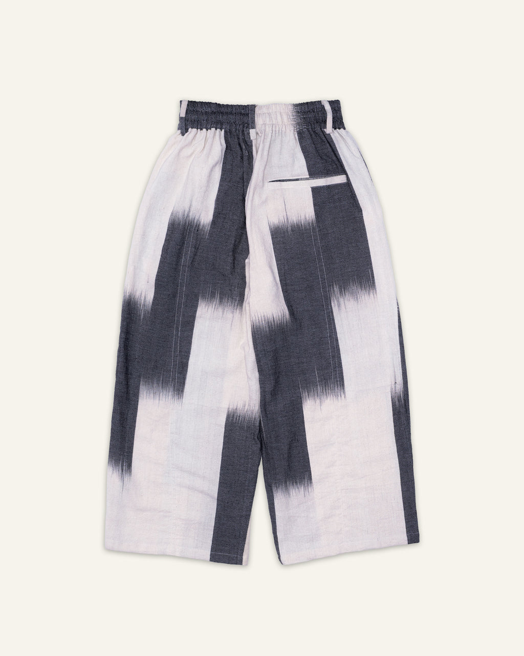 Ikat Curve Trousers Off White