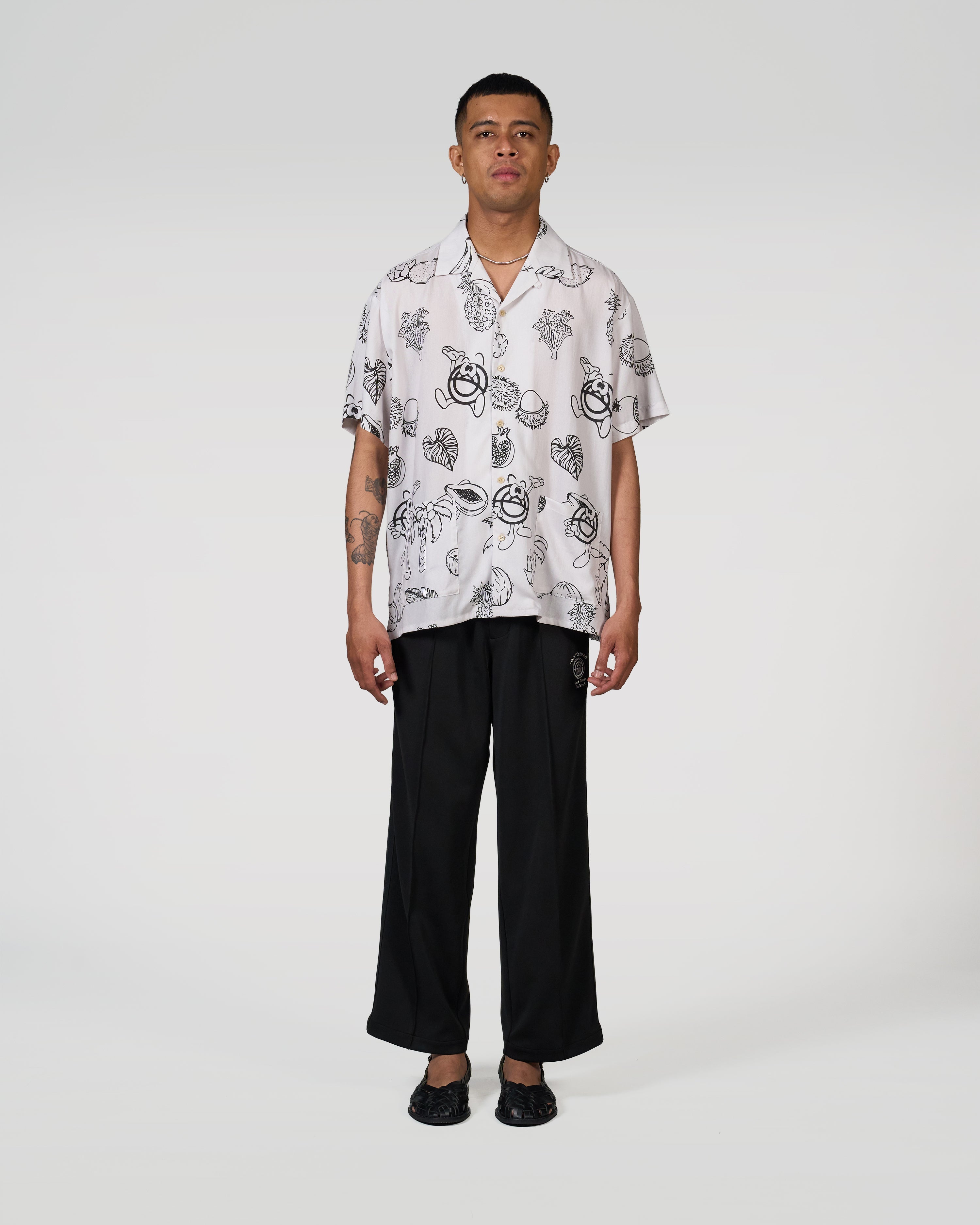 Tropical Fruit Short Sleeve Shirt