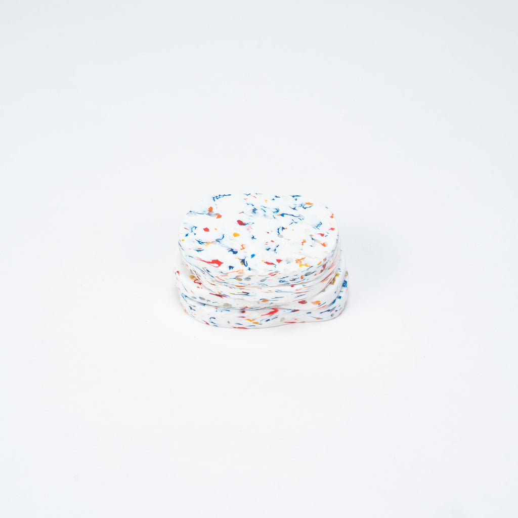 Flat Plastic Coaster