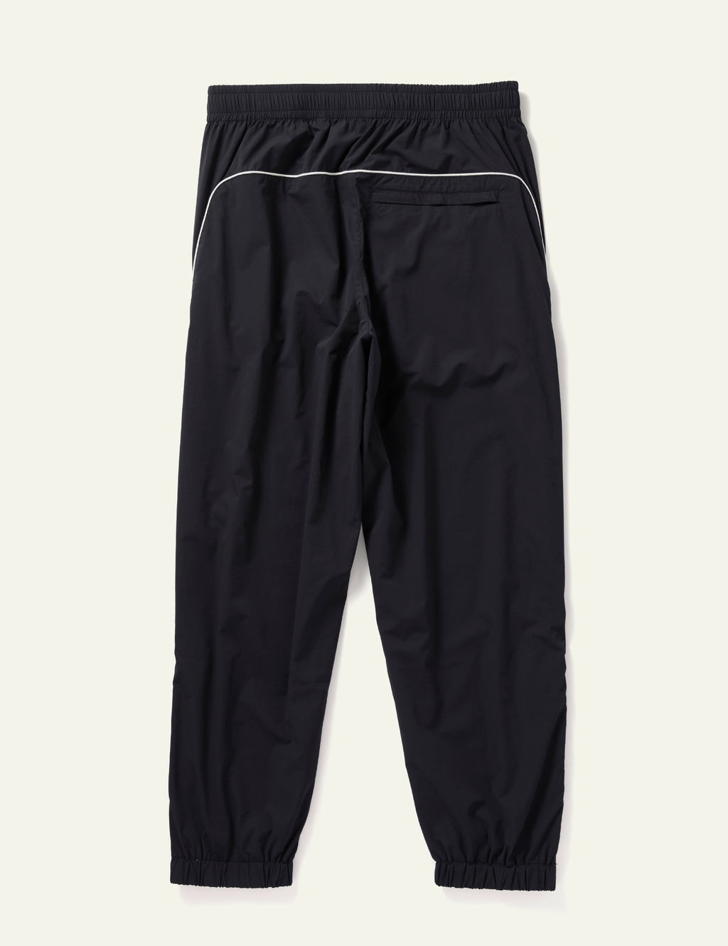 Nylon Track Pants Black