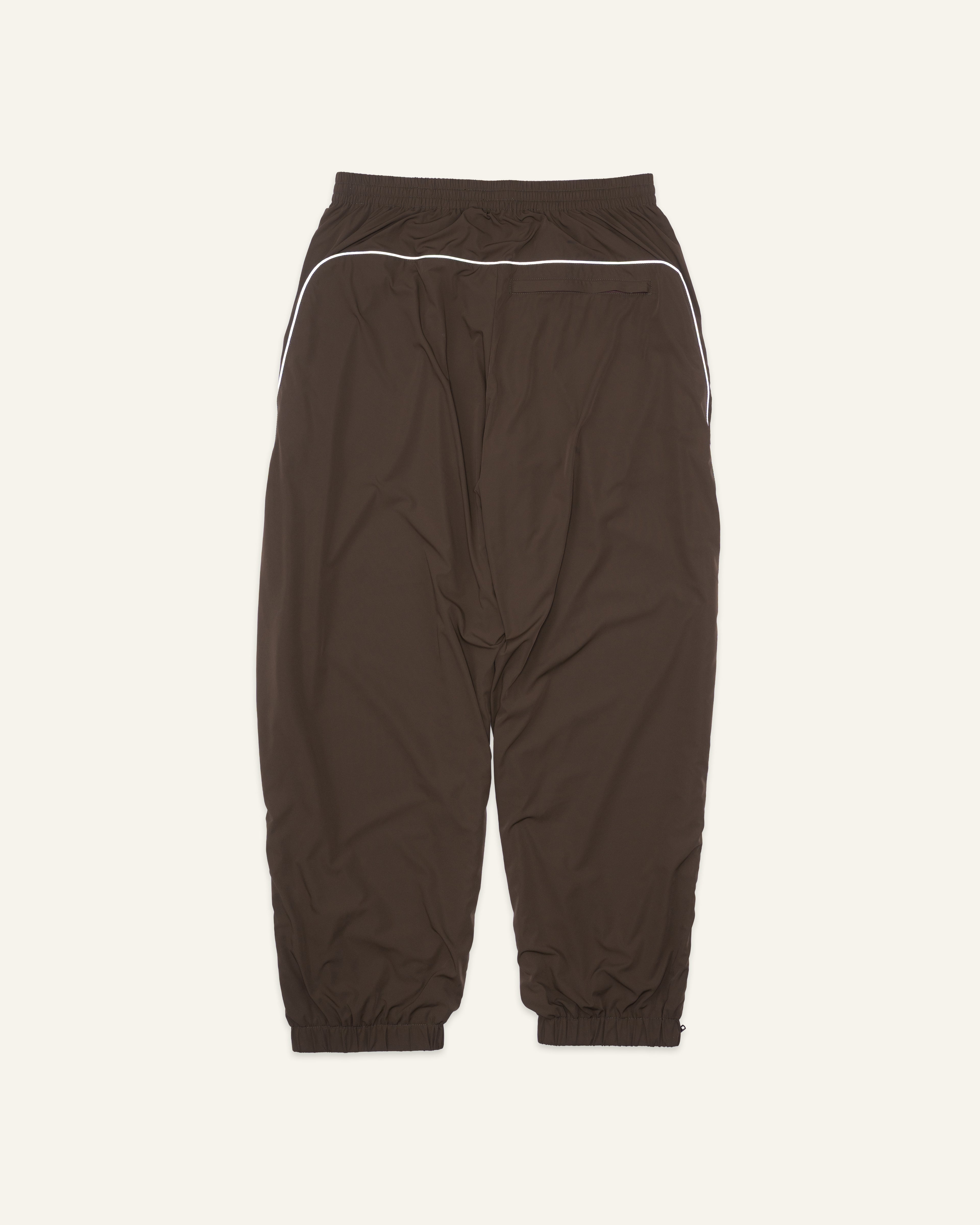 Nylon Track Pants Olive