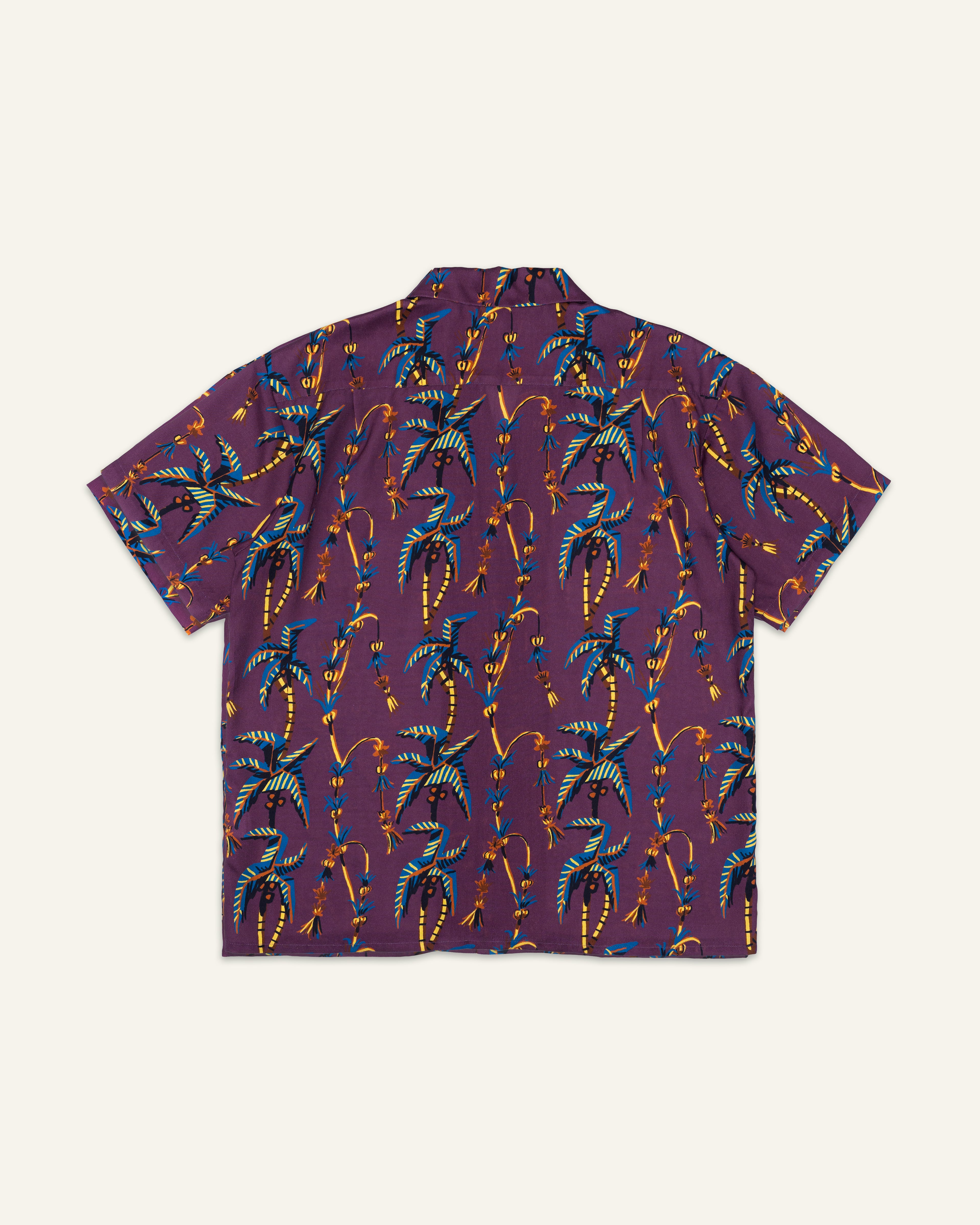 Penjor Short Sleeve Shirt Purple
