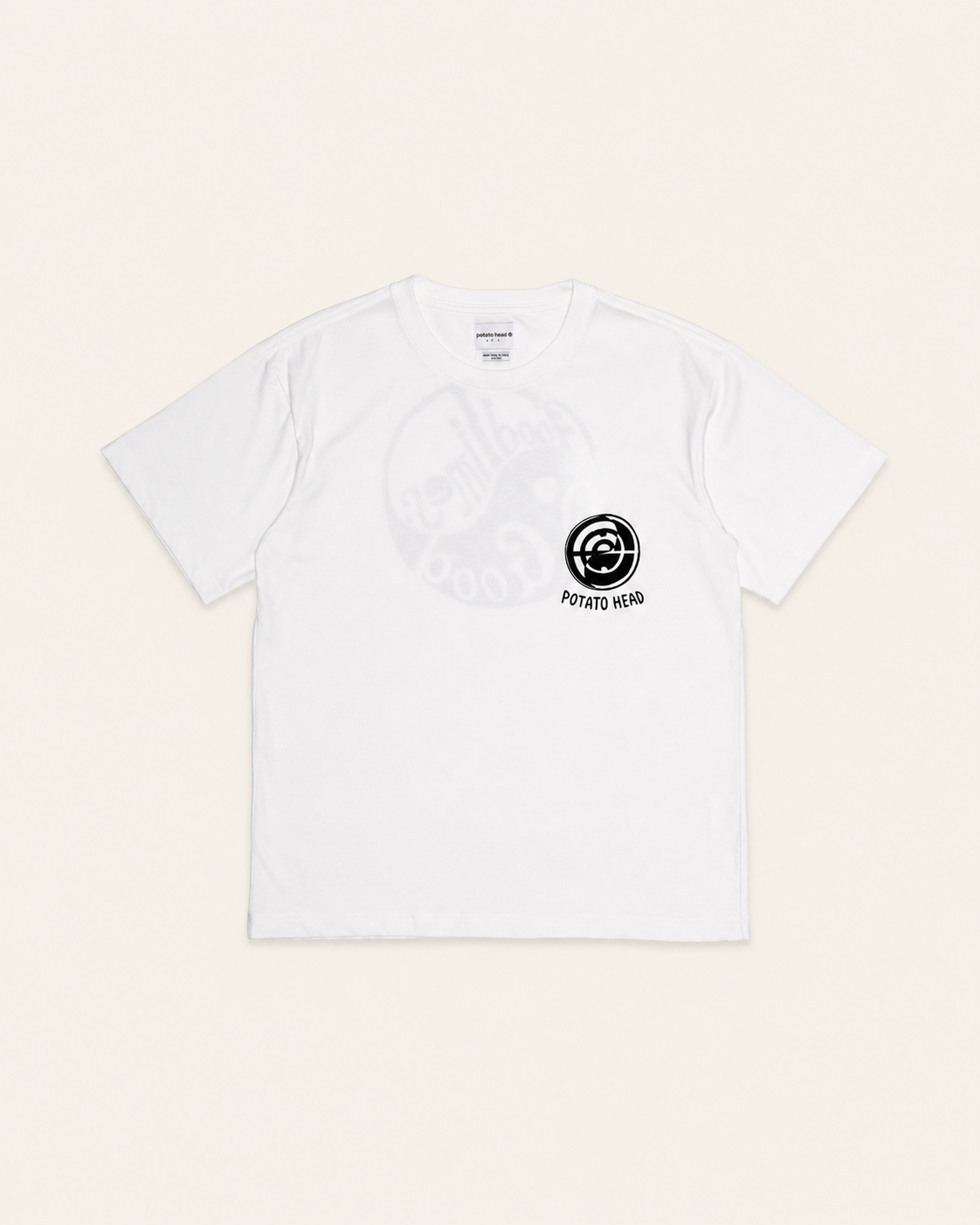 Good Times, Do Good T-Shirt Off White