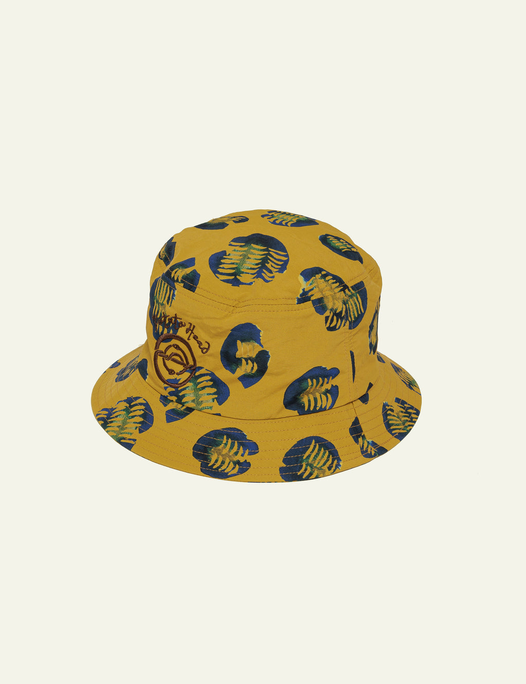 Printed Bucket Hat (Animal Mustard)