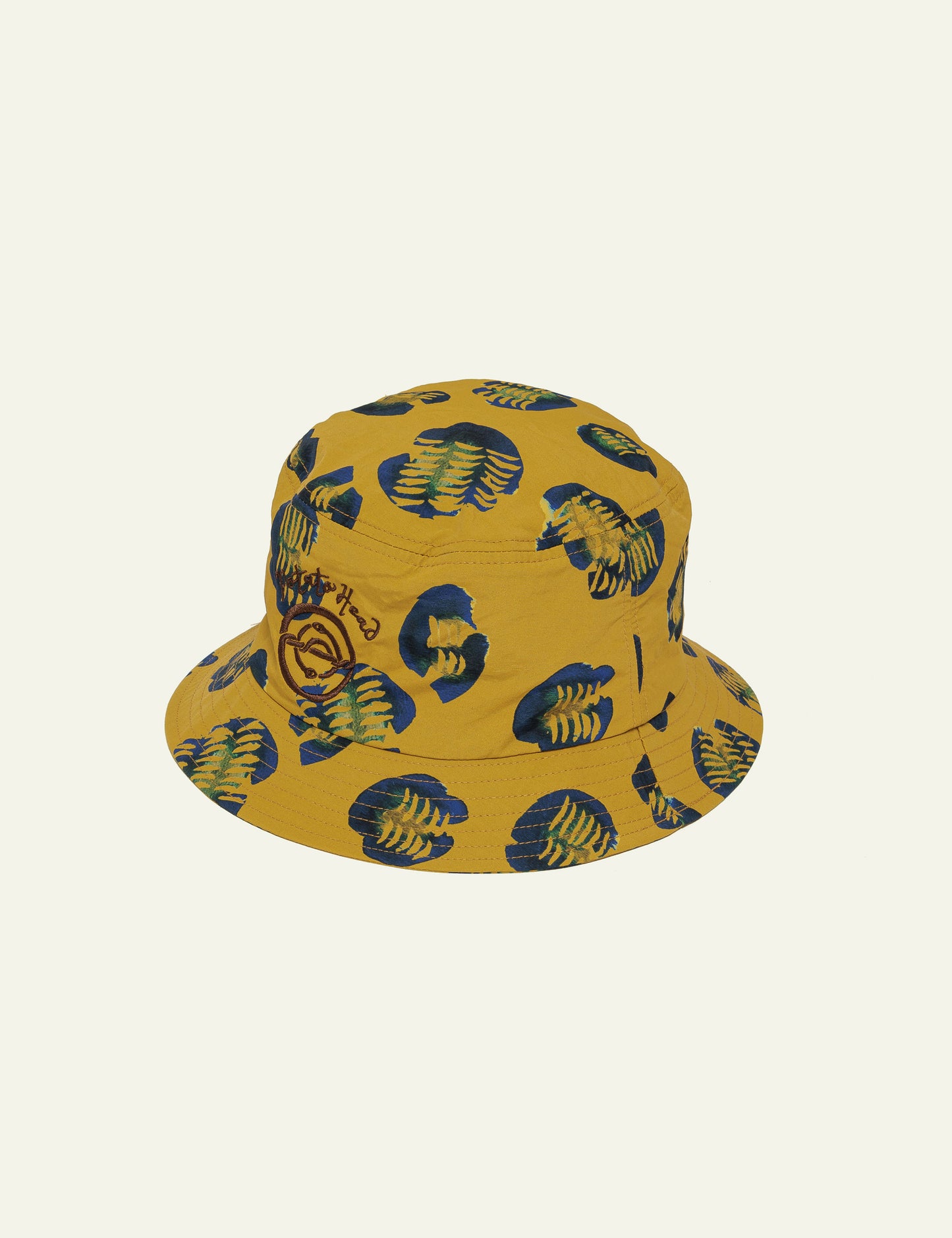 Printed Bucket Hat (Animal Mustard)