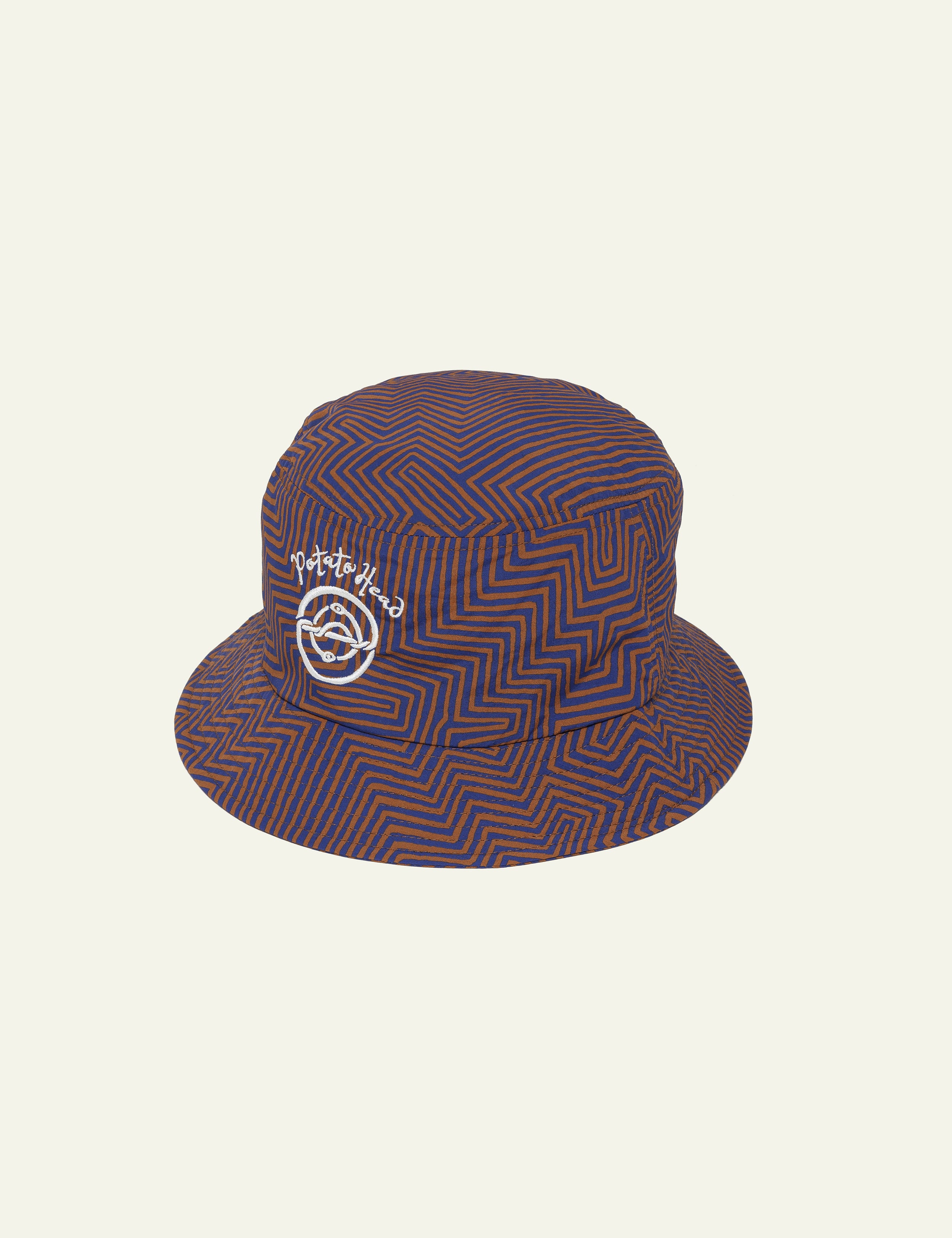 Printed Bucket Hat (Geometric)