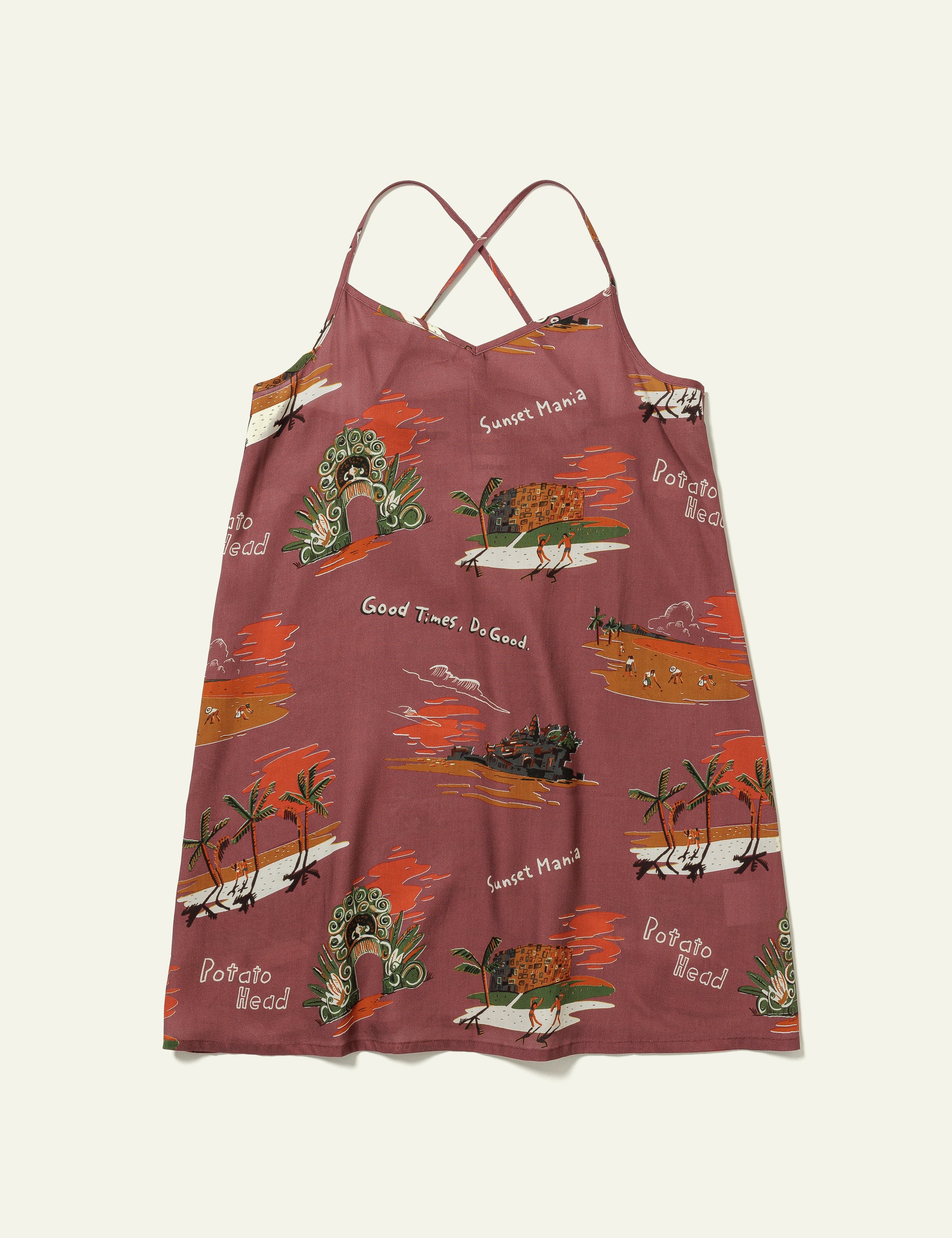 Sunset Mania Women's Slip Dress