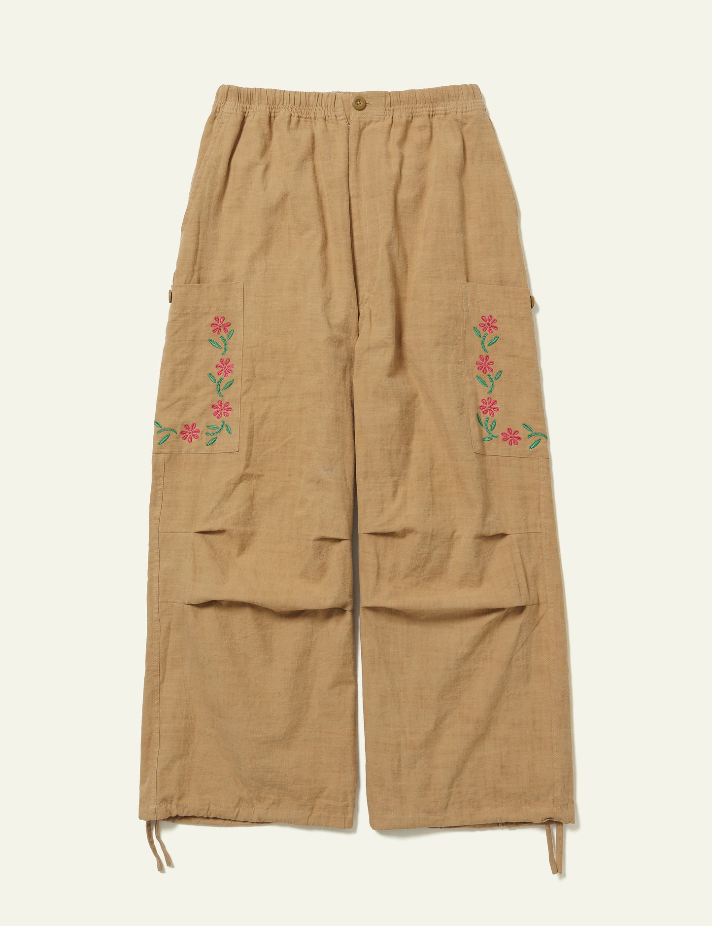 Embroidered Cargo Pants (Mango)