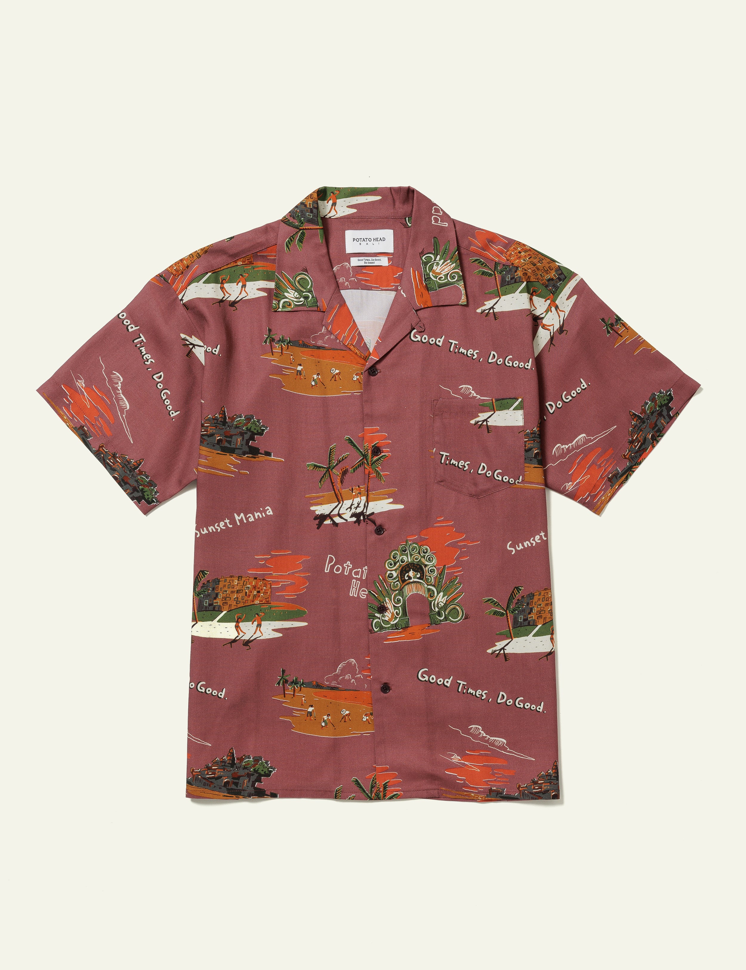 Sunset Mania Short Sleeve Shirt