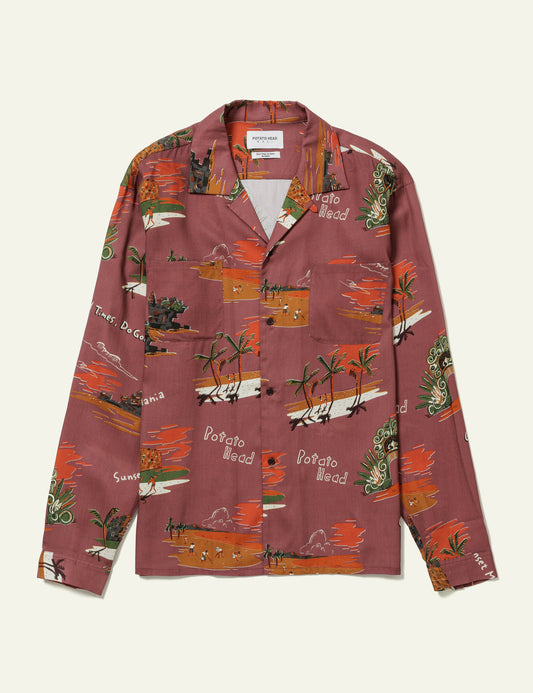 Sunset Mania Long Sleeve Shirt