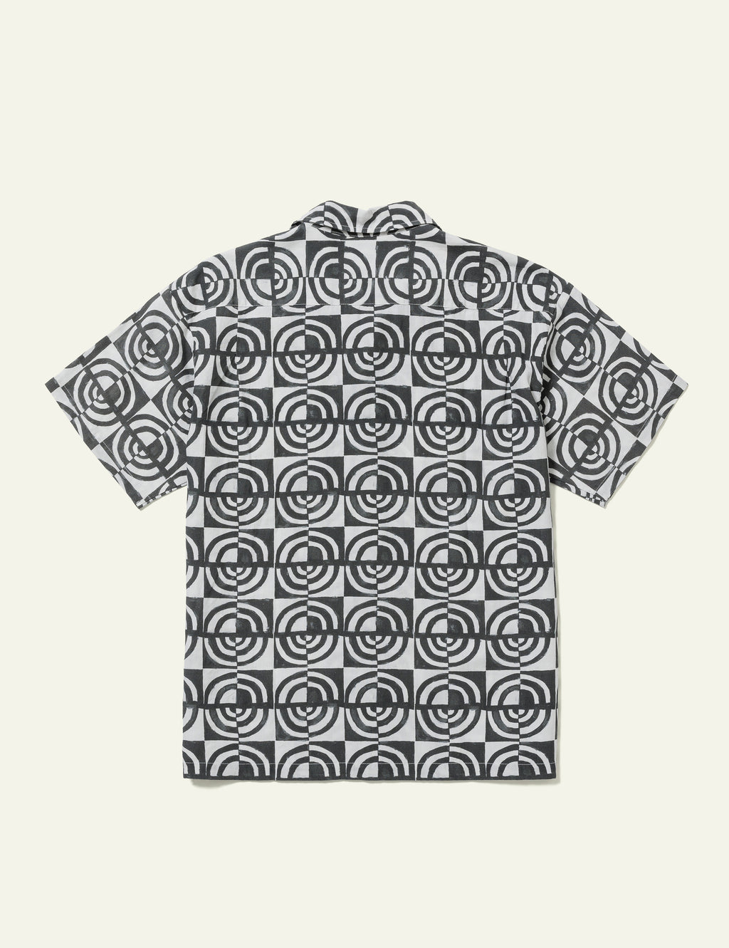 Monogram Block Print Short Sleeve Shirt