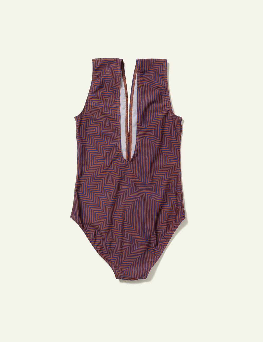 Printed Swimsuit (Geometric)