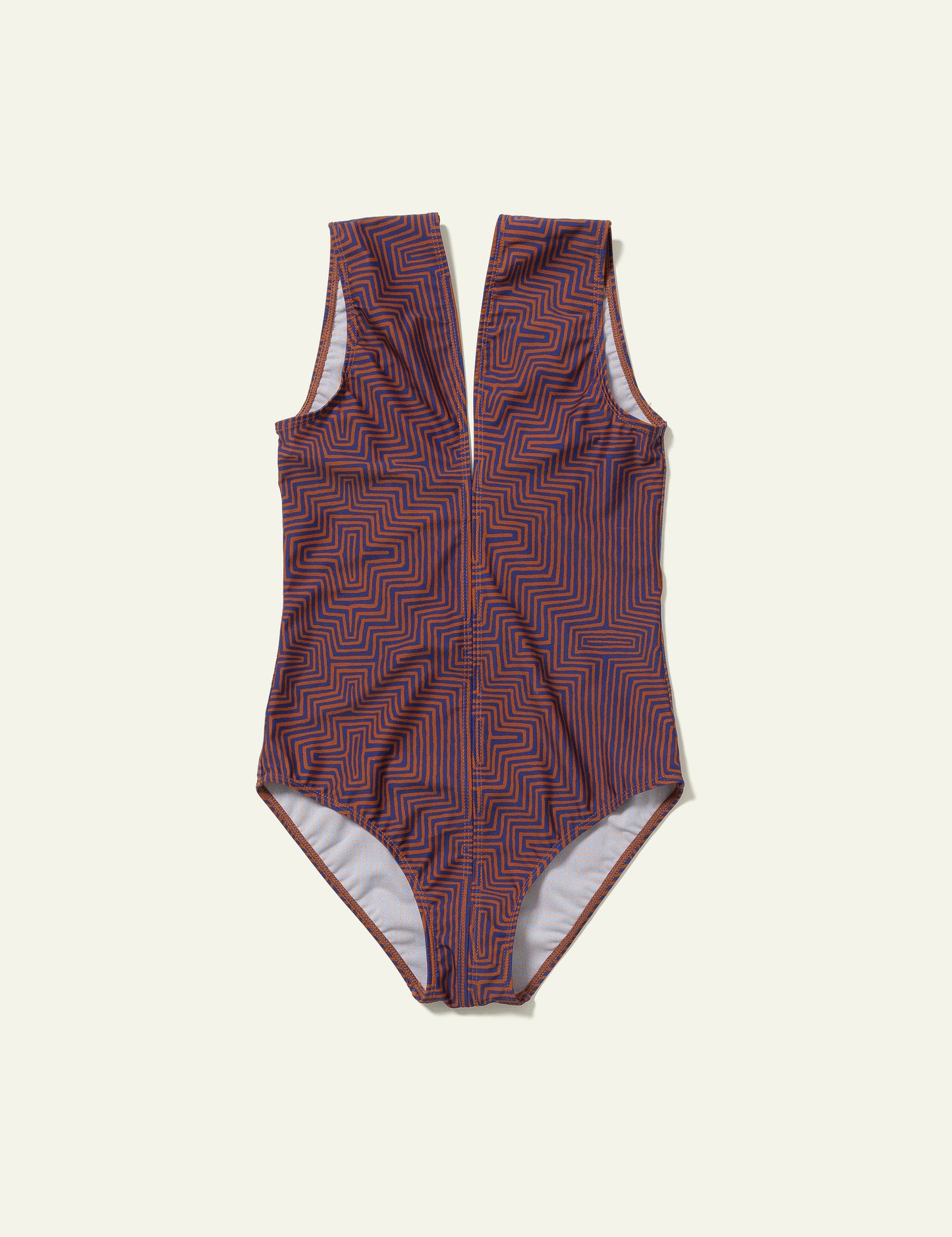 Printed Swimsuit (Geometric)