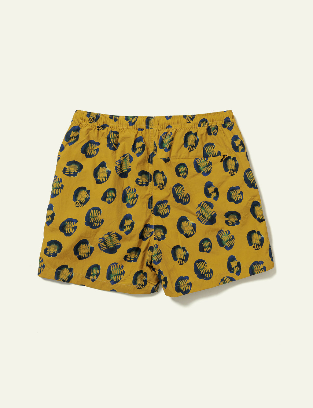 Printed Swim Shorts (Animal Mustard)