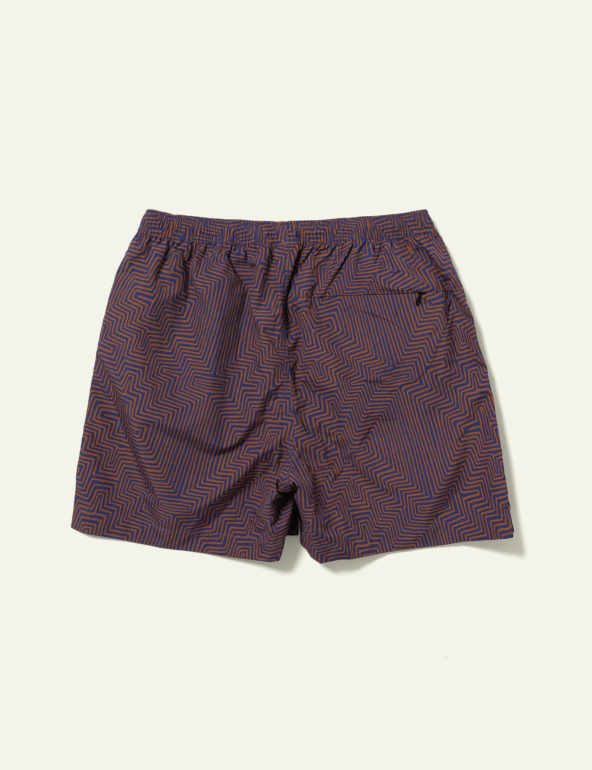Printed Swim Shorts (Geometric)