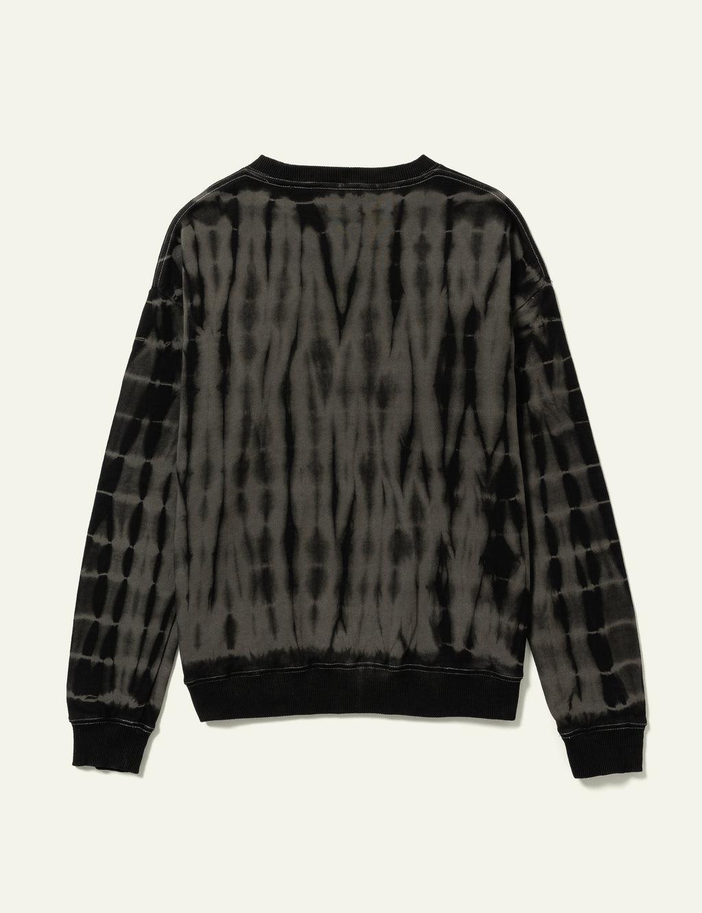 Tie Dye Crewneck Sweater (Black)