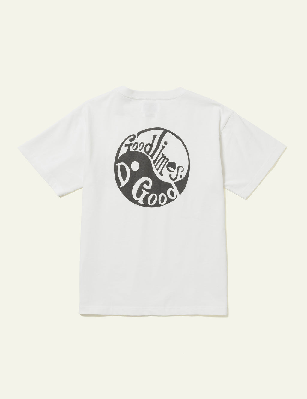 Good Times Do Good Short Sleeve T-Shirts (Off White)
