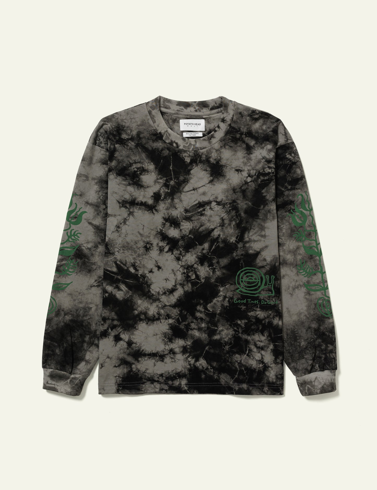 Seeds Of Life Long Sleeve T-Shirts (White x Light Grey)