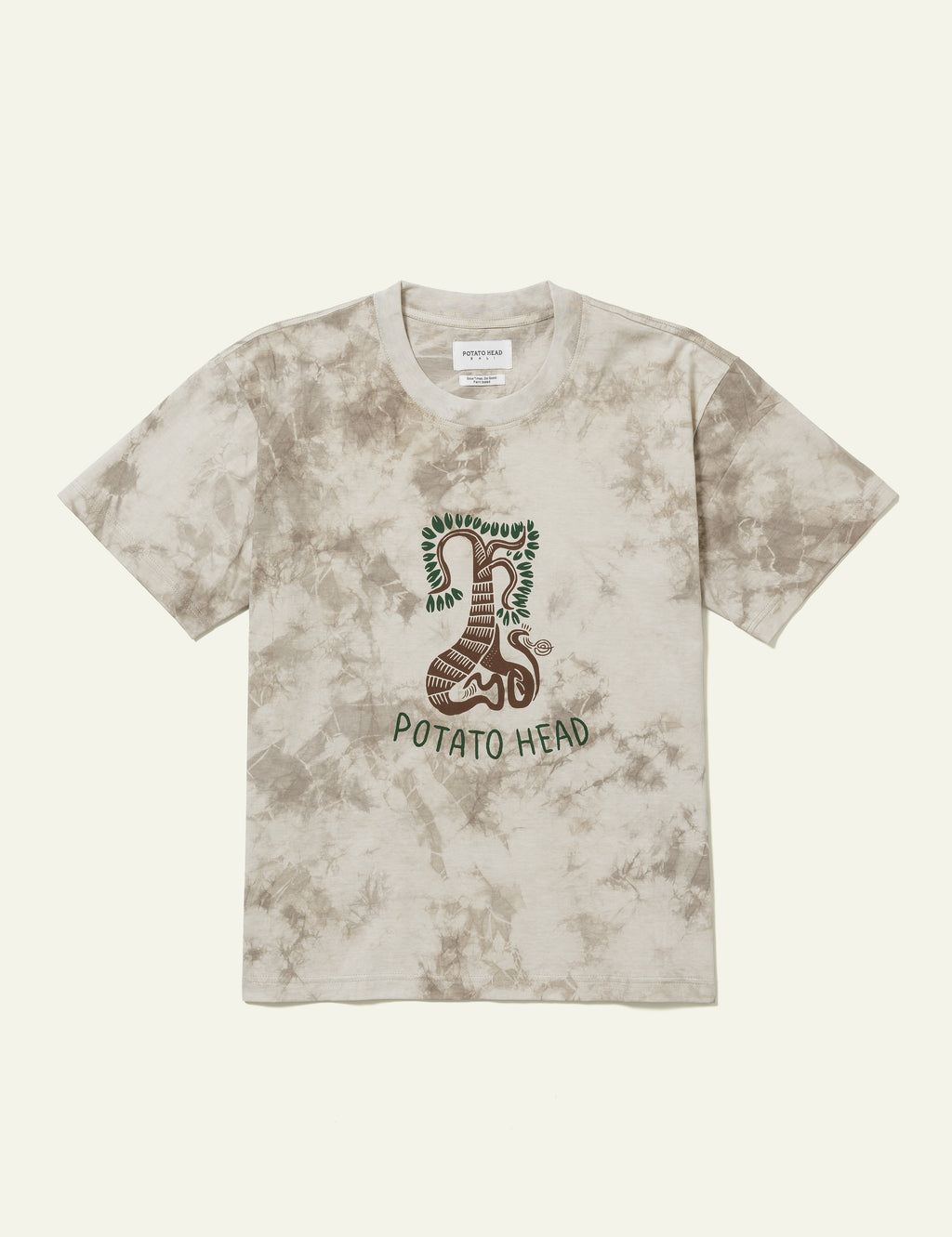 Tree Of Life Short Sleeve T-Shirts (White x Light Grey)