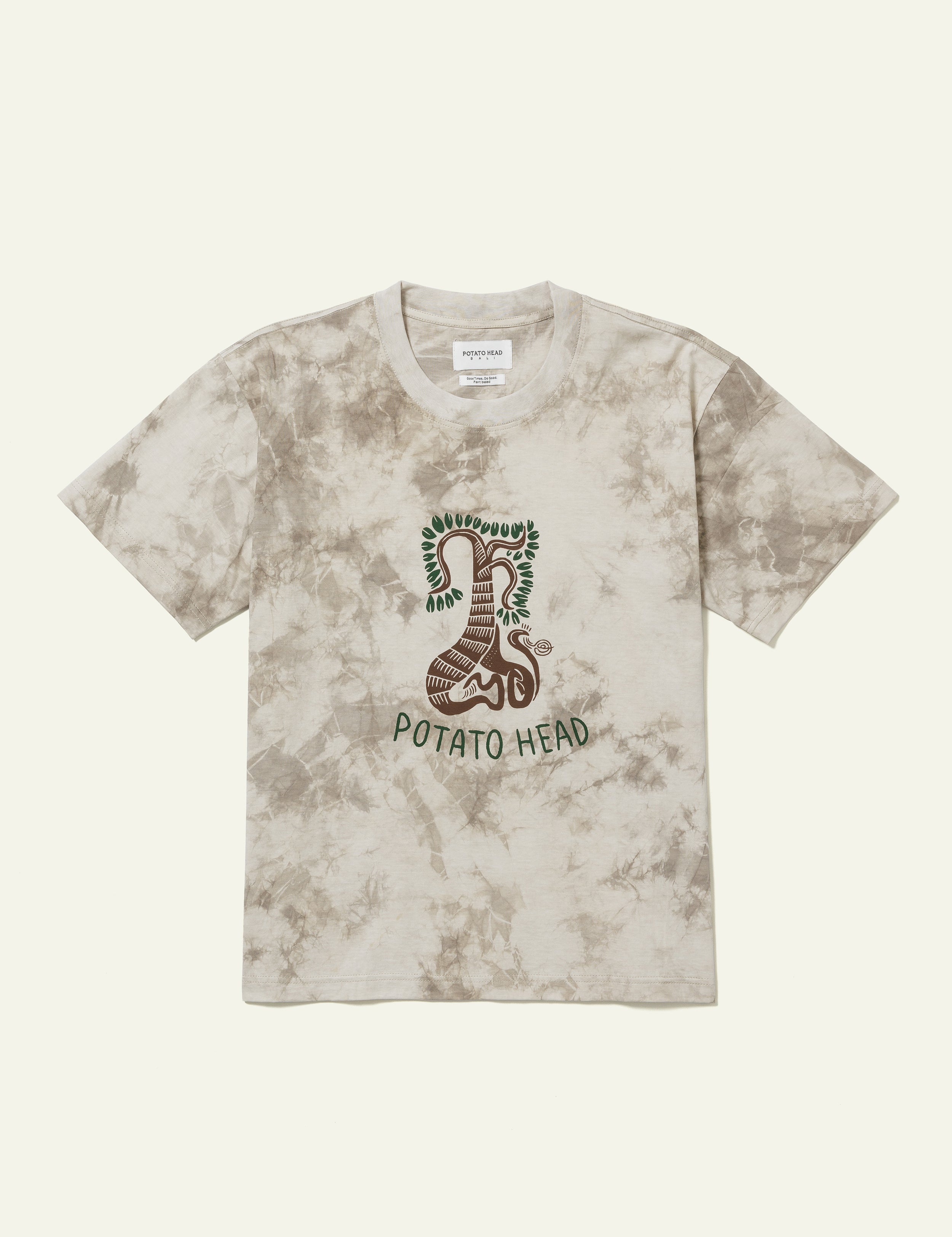 Tree Of Life Short Sleeve T-Shirts (White x Light Grey)