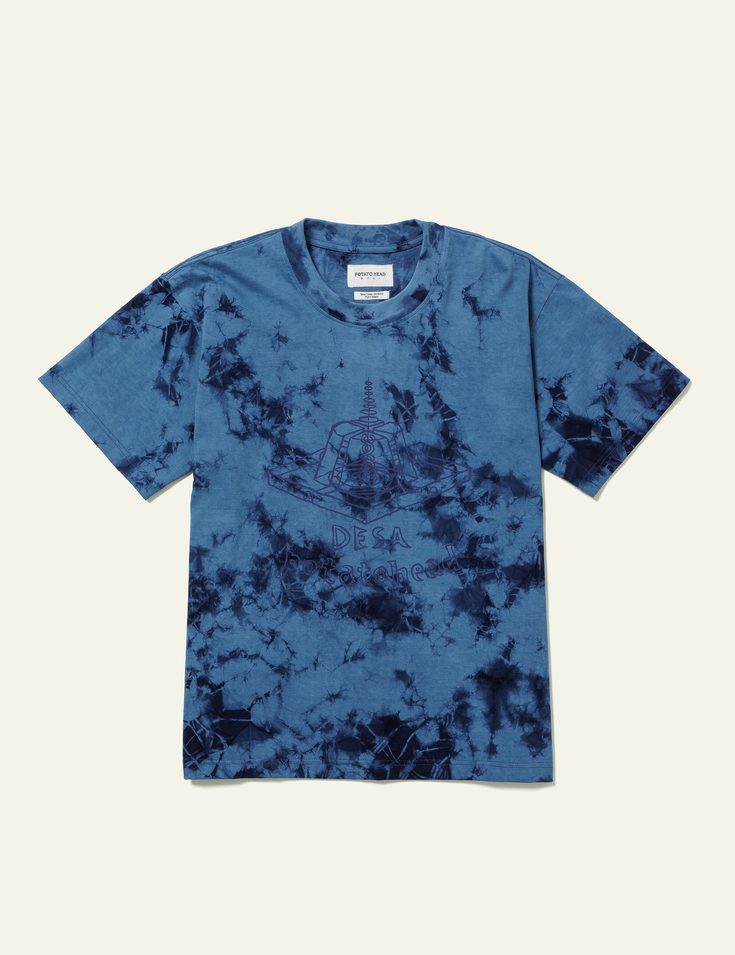 Desa Potato Head Short Sleeve T-Shirts (Indigo)