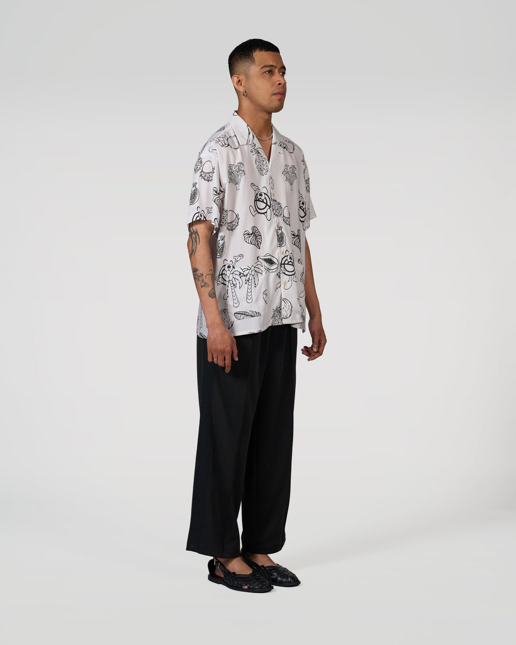 Tropical Fruit Short Sleeve Shirt