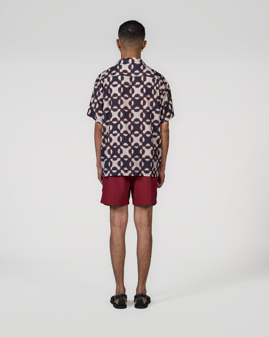 Batik Monogram Short Sleeve Shirt