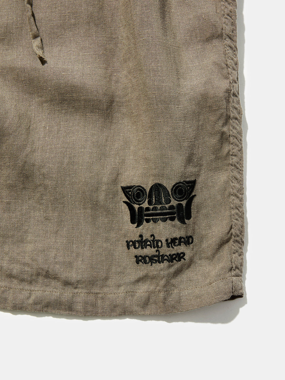 Potato Head × Rostarr × nonnative DWELLER EASY SHORTS LINEN CANVAS