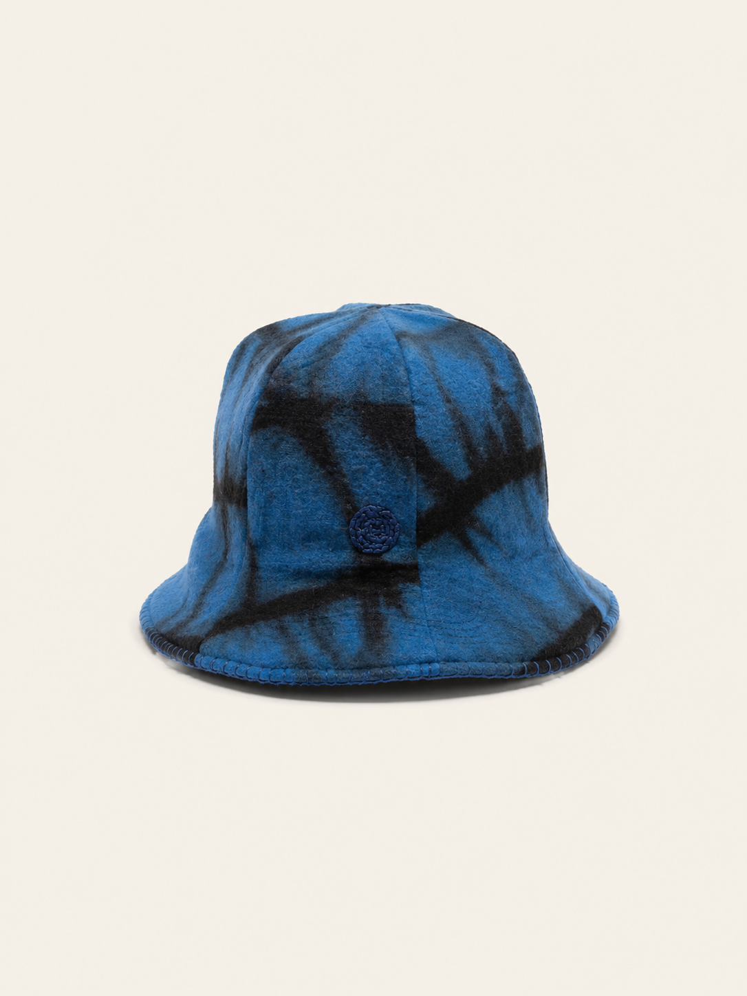 Reversible Tulip Hat Tie Dye Blue