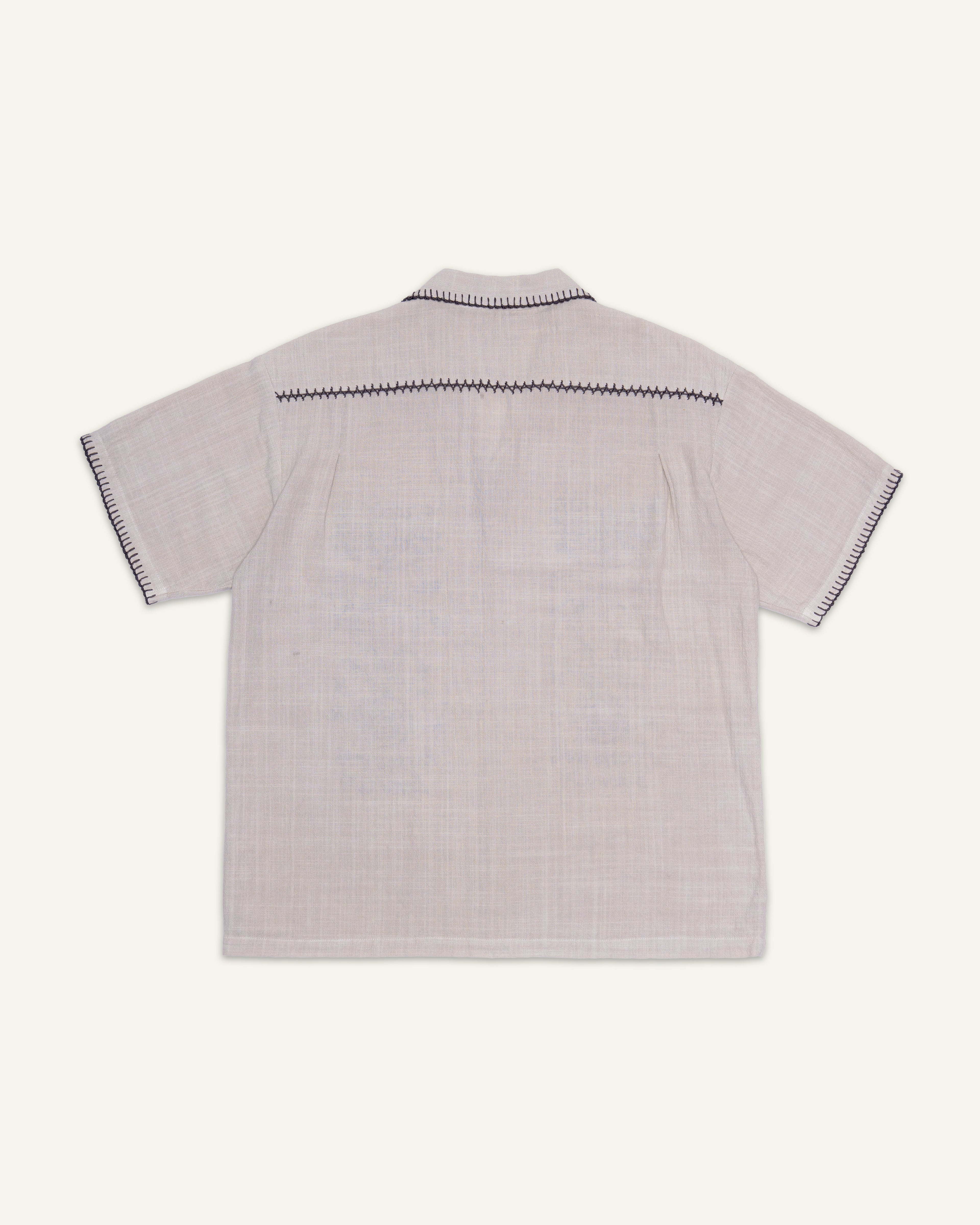 Seeds Of Life Short Sleeve Shirt Off White