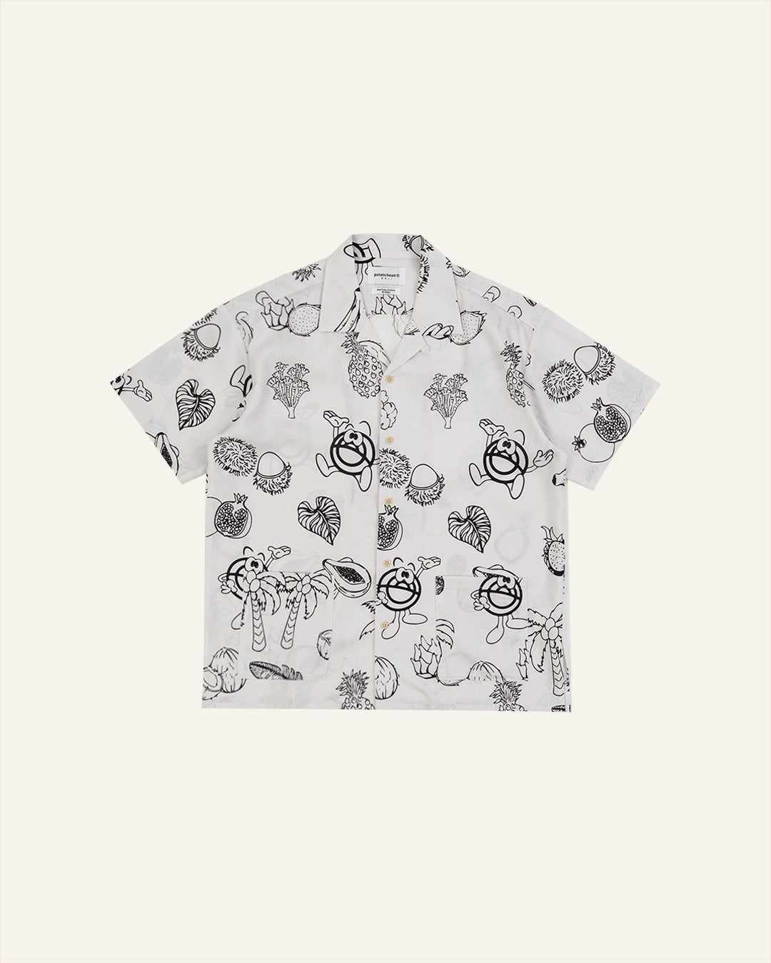 Tropical Fruit Short Sleeve Shirt