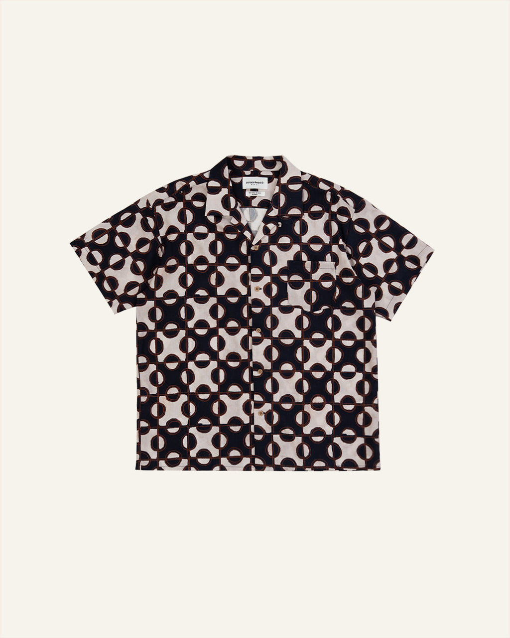 Batik Monogram Short Sleeve Shirt