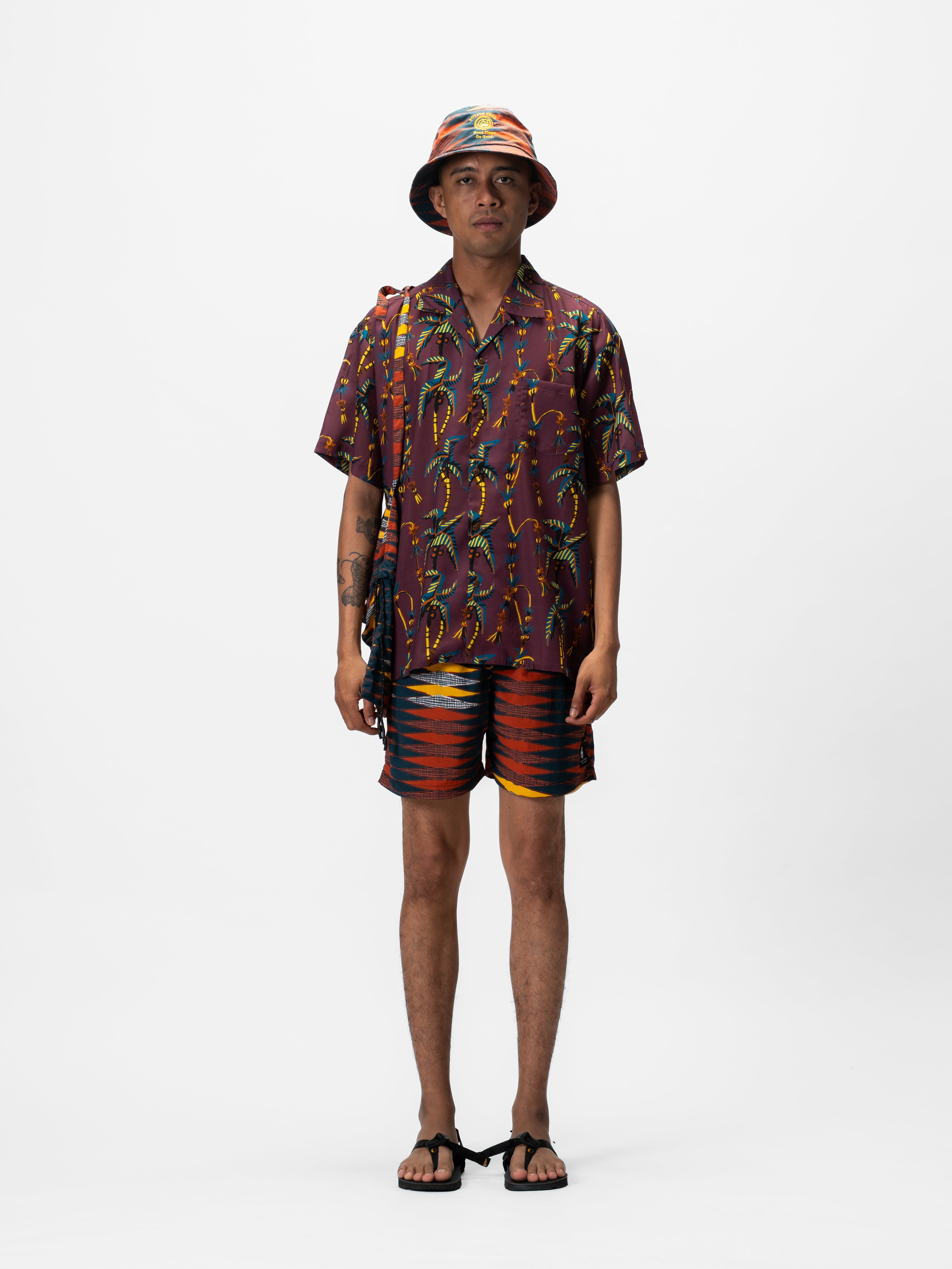 Penjor Short Sleeve Shirt Purple