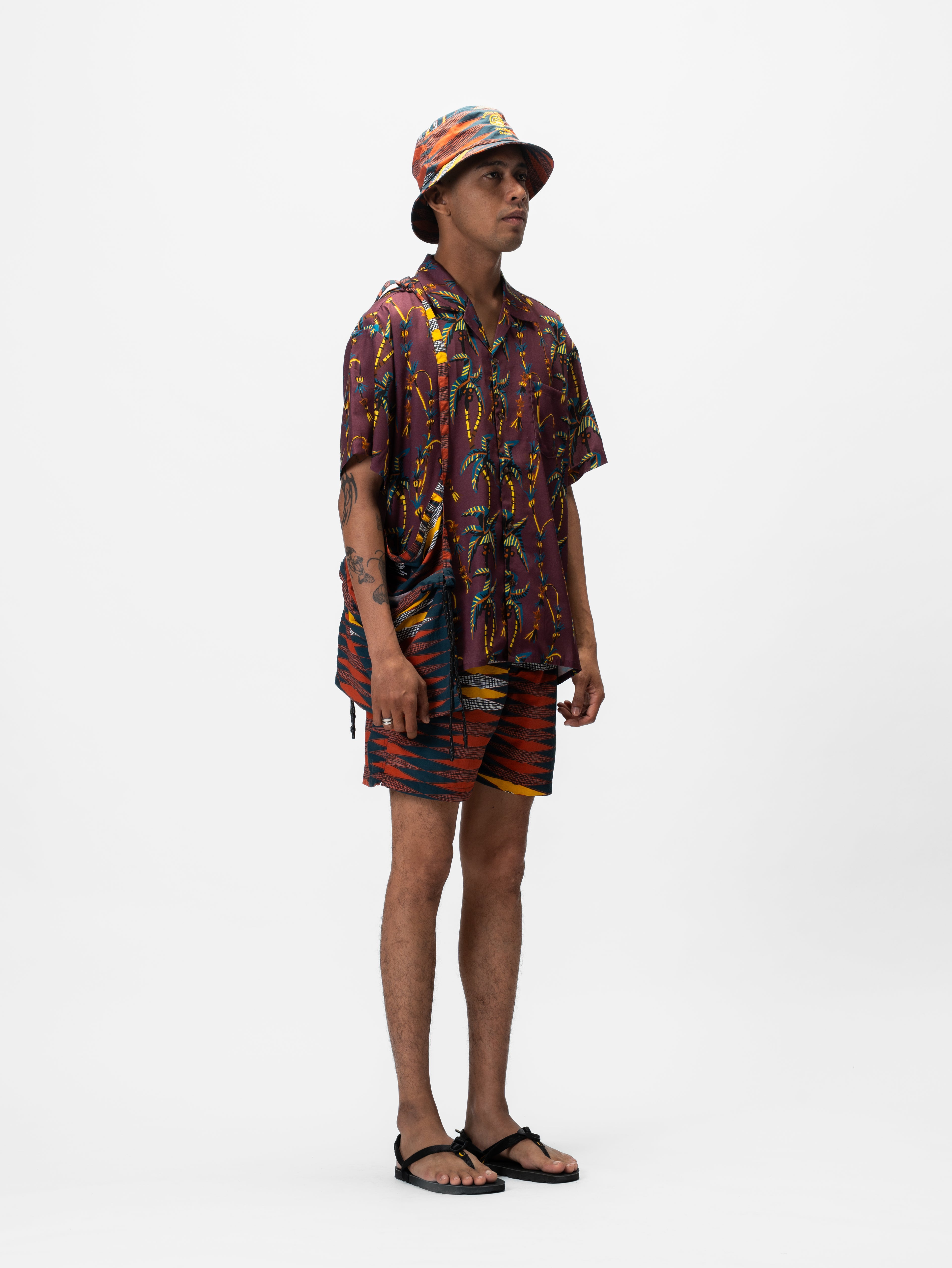 Penjor Short Sleeve Shirt Purple