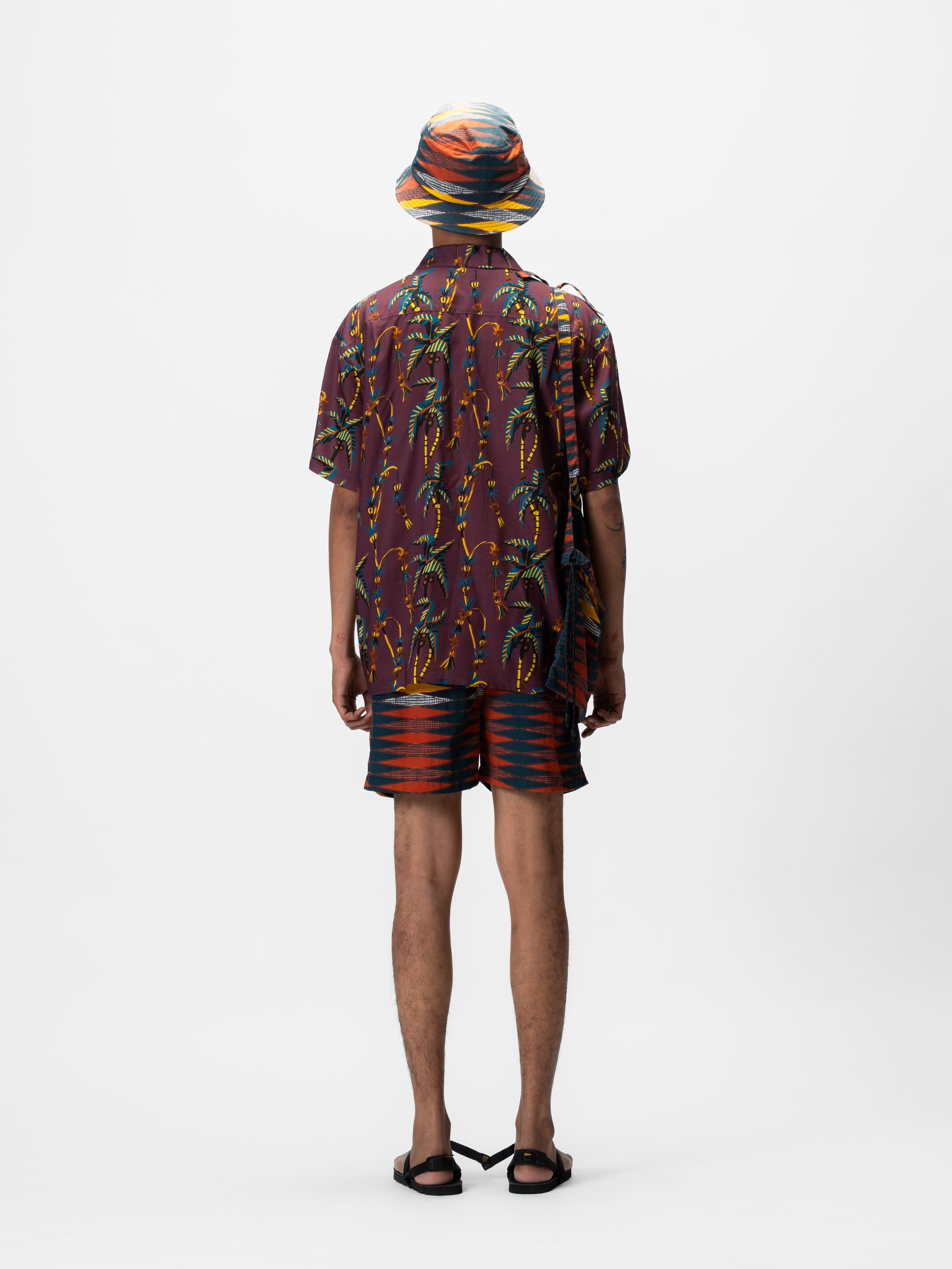 Penjor Short Sleeve Shirt Purple