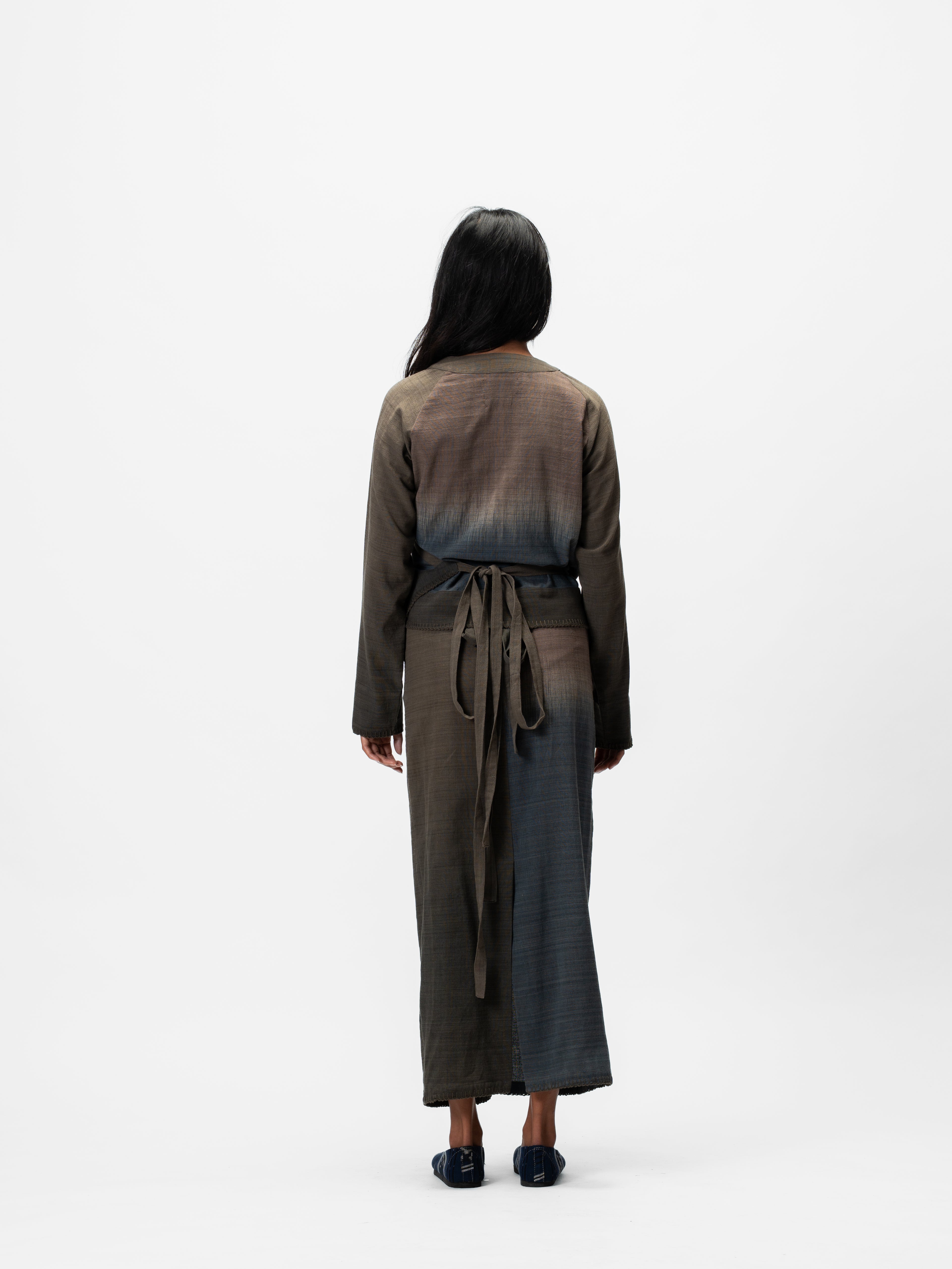 Wrap Ikat Skirt