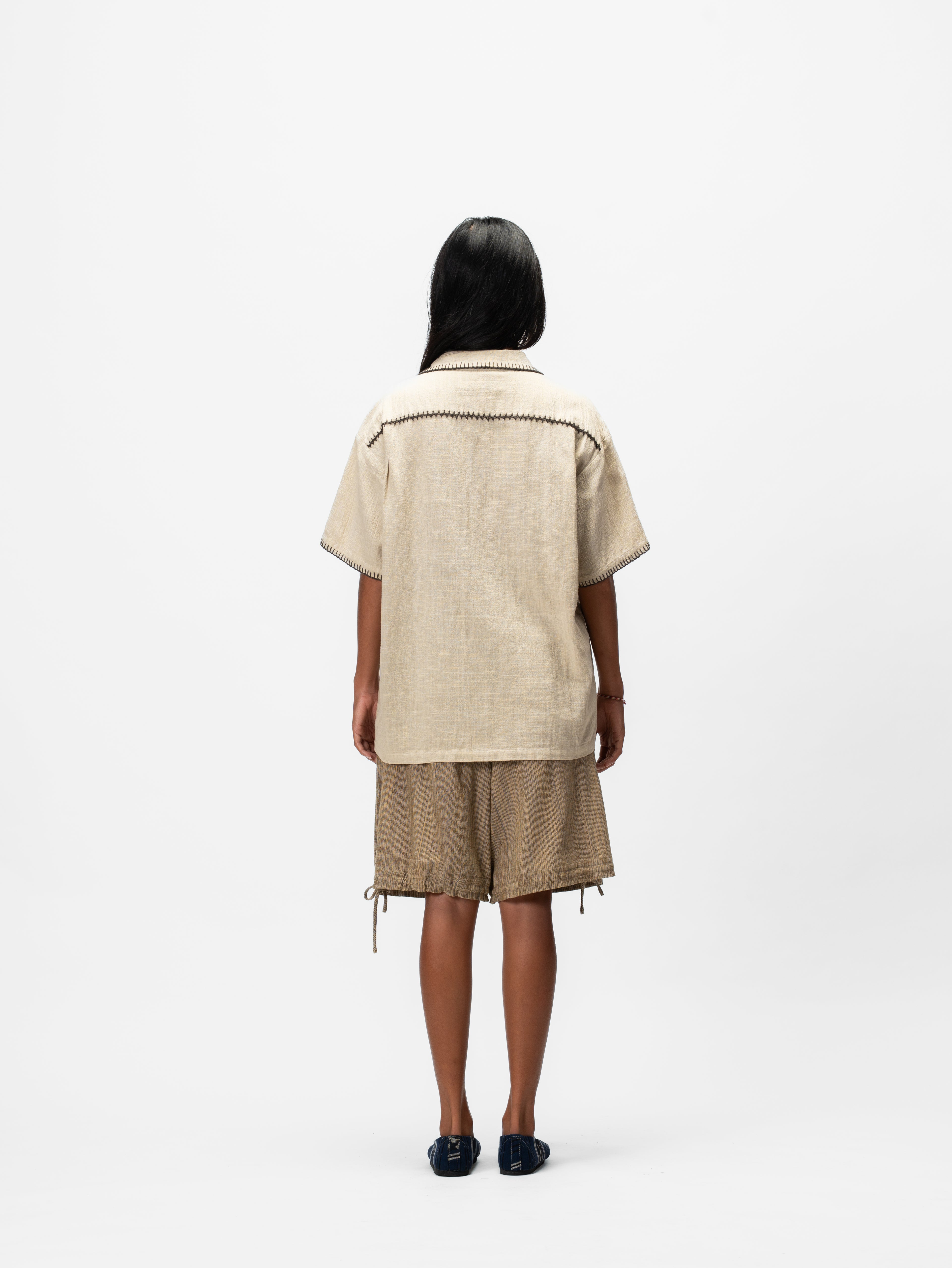 Seeds Of Life Short Sleeve Shirt Off White