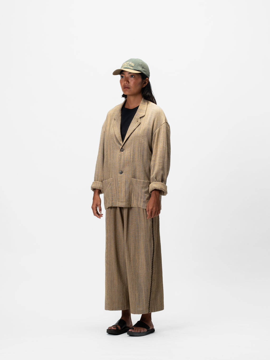 Handloom Rapel Jacket Beige