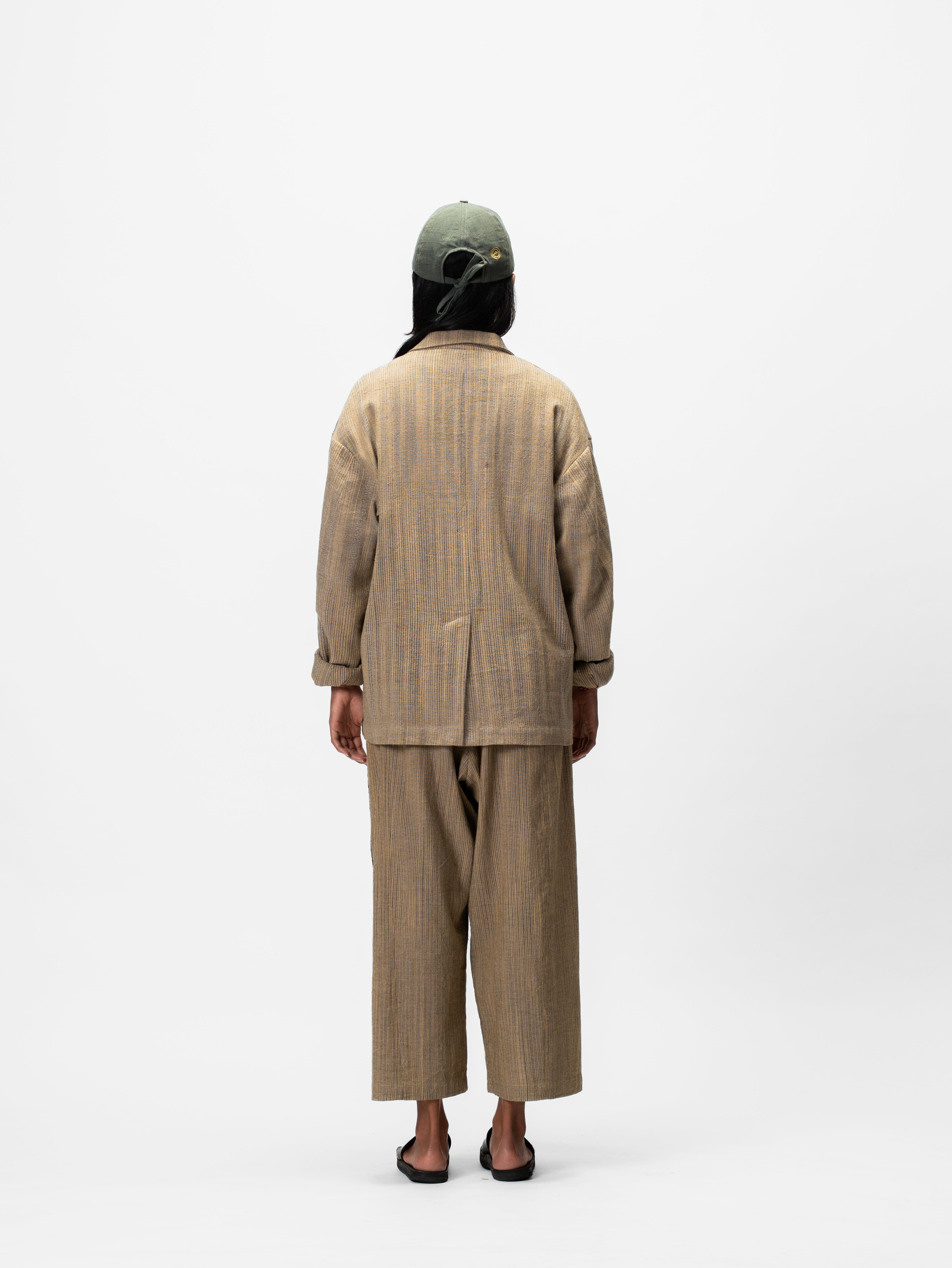 Handloom Rapel Jacket Beige