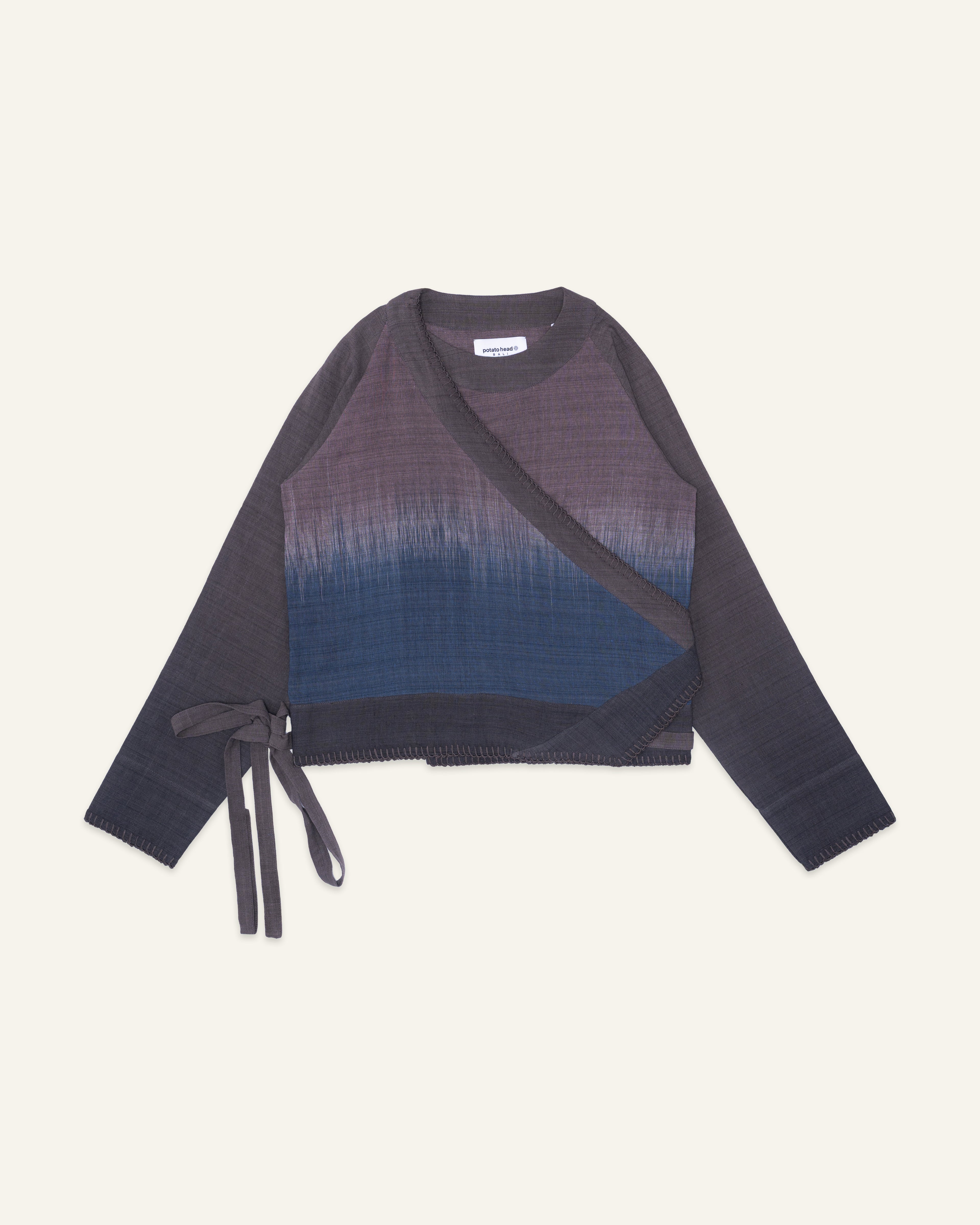 Wrap Ikat Top